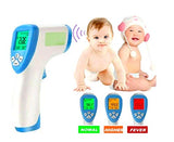 Non-Contact Infrared Thermometer, Digital Forehead Thermometer for Baby Kids and Adults with Fever Alarm, Digital Medical Infrared Ear Thermometer Instant Results