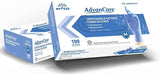 ADVANCARE Disposable Nitrile Medical Chemo Rated Examination Gloves, Blue,