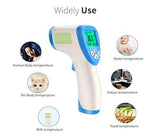 Non-Contact Infrared Thermometer, Digital Forehead Thermometer for Baby Kids and Adults with Fever Alarm, Digital Medical Infrared Ear Thermometer Instant Results