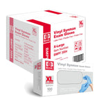 Basic Synmax Vinyl Exam Gloves, 4 Mil – Disposable - Latex-Free & Powder-Free