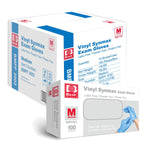 Basic Synmax Vinyl Exam Gloves, 4 Mil – Disposable - Latex-Free & Powder-Free