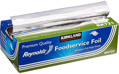 Kirkland Signature FoilSheet-500ct ALUMINUM FOIL SHEETS