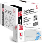 Basic Synmax Vinyl Exam Gloves, 4 Mil – Disposable - Latex-Free & Powder-Free