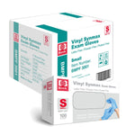 Basic Synmax Vinyl Exam Gloves, 4 Mil – Disposable - Latex-Free & Powder-Free