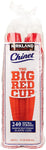 KIRKLAND SIGNATURE Chinet The Big Cup, Red,18 Oz, 240 Count