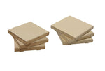 W PACKAGING WPPB14KP 14" Kraft/Kraft Plain Pizza Box, 1-5/8" Deep, B-Flute (Pack of 50)