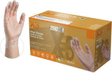 X3 Clear Vinyl Industrial Gloves