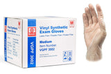 Basic Medical Clear Vinyl Exam Gloves - Latex-Free & Powder-Free