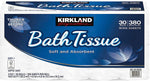 Kirkland Signature 2-Ply Bath Tissue, 30 Rolls