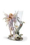 OK Lighting 11.5"" Enchanted Lavender Fairy Vase