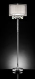 OK Lighting OK-5149F Moiselle Floor Lamp, 61.5" x 17" x 17"